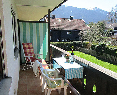 Ferienwohnungen Maria, 83700 Rottach-Egern, Balkon der FeWo Riederstein
